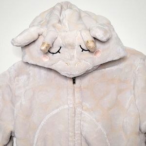 Giraffe Hooded Onesie Soft Plush Pajamas Suit Costume One Piece Small